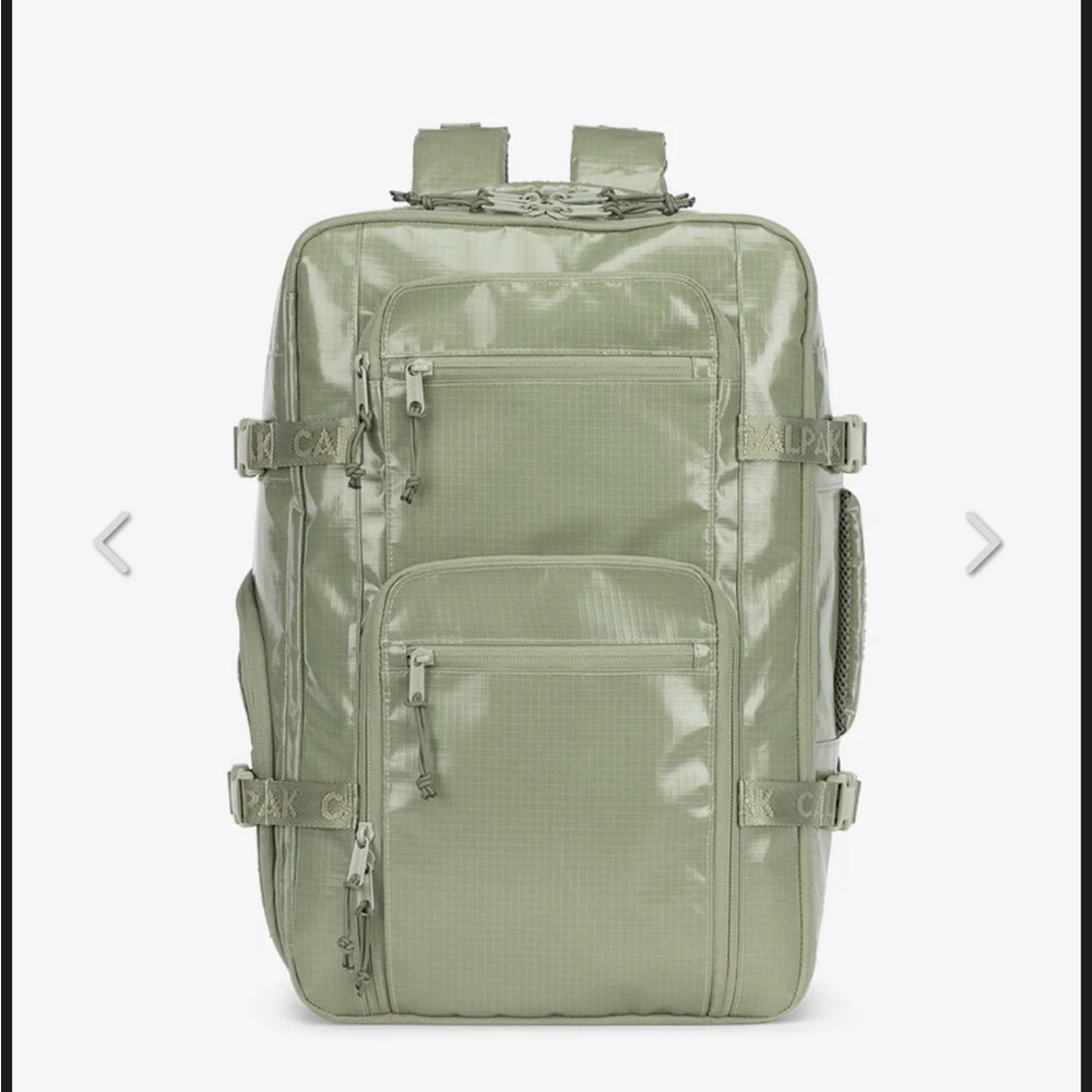 CALPAK Terra 26L Laptop Duffel Backpack in Juniper